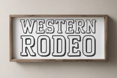 Western Sketch by TonisArtStudio — Slab Serif Font — thumbnail 7