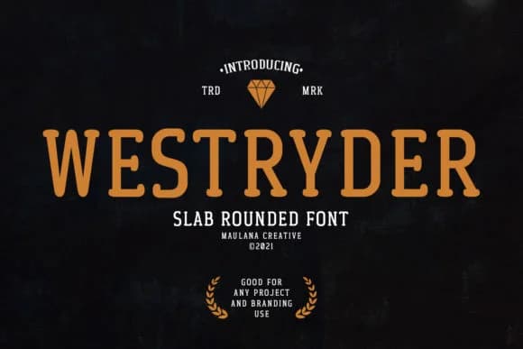 Westryder by Maulana Creative — Slab Serif Font