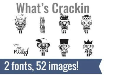 What's Crackin Dingbats by Illustration Ink — Dingbats Font — thumbnail 1