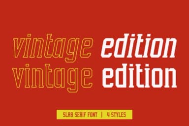 While Alive by Ade (7NTypes) — Slab Serif Font — thumbnail 2