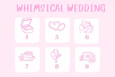 Whimsical Wedding by CHANOK — Dingbats Font — thumbnail 4