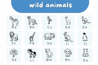Wild Animals by Natchuta — Dingbats Font — thumbnail 2
