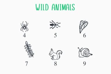 Wild Animals by Nongyao — Dingbats Font — thumbnail 4