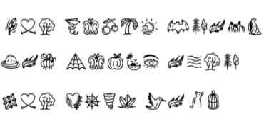 Wild Nature by YandiDesigns — Dingbats Font — thumbnail 6