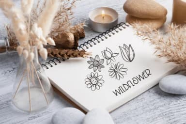 Wildflower by Sirinart — Dingbats Font — thumbnail 7