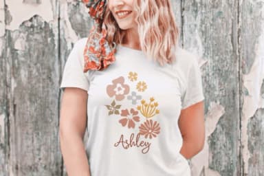 Wildflowers Boho by Pui Art — Dingbats Font — thumbnail 2