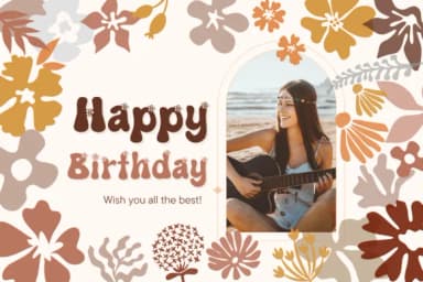 Wildflowers Boho by Pui Art — Dingbats Font — thumbnail 5