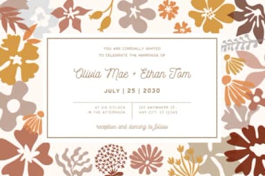 Wildflowers Boho by Pui Art — Dingbats Font — thumbnail 6