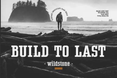 Wildstone by Typia Nesia — Slab Serif Font — thumbnail 6