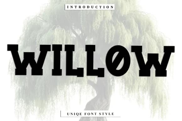 Willow by Inermedia STUDIO — Slab Serif Font