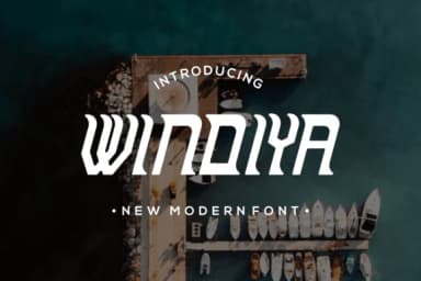 Windiya by prayoga_std — Slab Serif Font — thumbnail 1