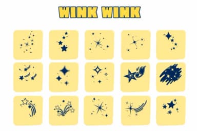 Wink Wink by Suphitchaya — Dingbats Font — thumbnail 2