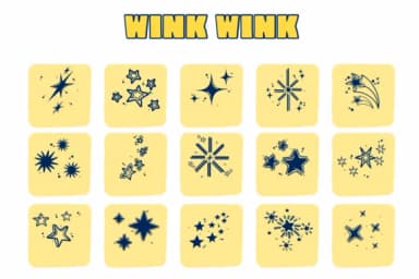 Wink Wink by Suphitchaya — Dingbats Font — thumbnail 3