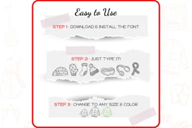 Winter by WADLEN — Dingbats Font — thumbnail 4