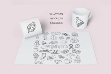 Winter by WADLEN — Dingbats Font — thumbnail 6