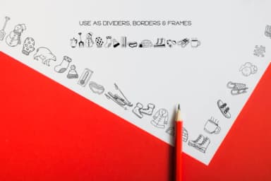 Winter by WADLEN — Dingbats Font — thumbnail 7