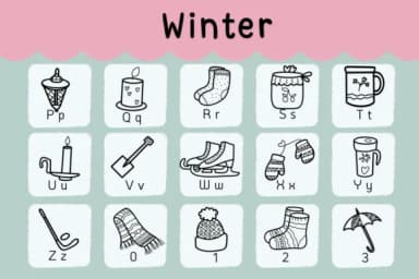 Winter by Natchuta — Dingbats Font — thumbnail 3