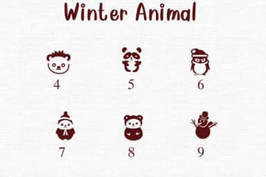 Winter Animal by Nongyao — Dingbats Font — thumbnail 4