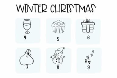 Winter Christmas by Sirinart — Dingbats Font — thumbnail 4