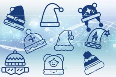 Winter Hat by Mary Kay's Magic — Dingbats Font — thumbnail 4