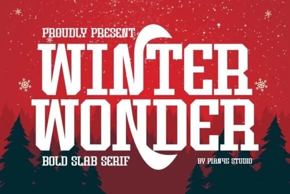Winter Wonder by Pian45 — Slab Serif Font