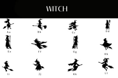 Witch by Heartcraft Atelier — Dingbats Font — thumbnail 2