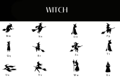 Witch by Heartcraft Atelier — Dingbats Font — thumbnail 3