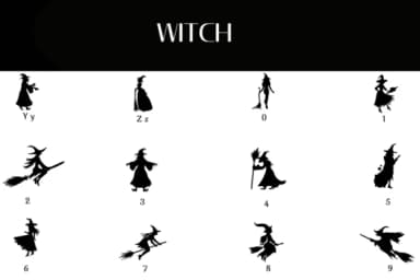 Witch by Heartcraft Atelier — Dingbats Font — thumbnail 4