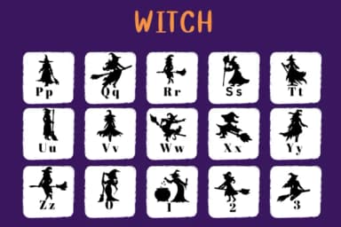 Witch by CHANOK — Dingbats Font — thumbnail 3
