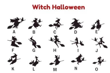 Witch Halloween by Nun Sukhwan — Dingbats Font — thumbnail 5