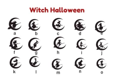Witch Halloween by Nun Sukhwan — Dingbats Font — thumbnail 7