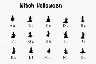 Witch Halloween by Sontaya — Dingbats Font — thumbnail 2