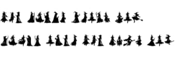 Witch Halloween by Sontaya — Dingbats Font — thumbnail 8