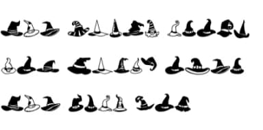 Witch Hat by Sontaya — Dingbats Font — thumbnail 8