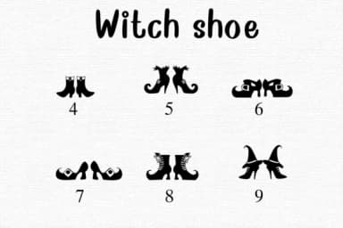 Witch Shoe by Nongyao — Dingbats Font — thumbnail 4
