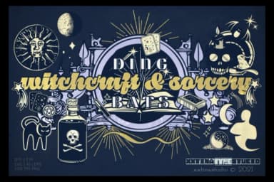 Witchcraft &amp; Sorcery by The Tenacious Type Studio — Dingbats Font — thumbnail 3