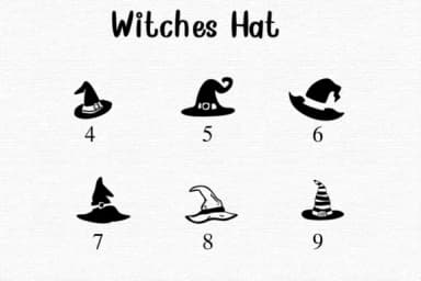 Witches Hat by Nongyao — Dingbats Font — thumbnail 4