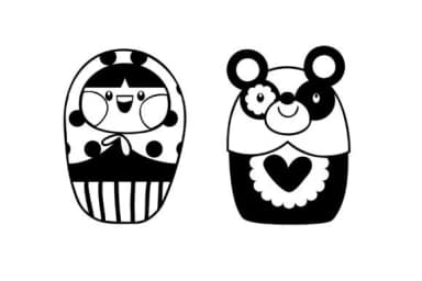 Wobblies Dingbats by Illustration Ink — Dingbats Font — thumbnail 5