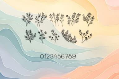 Wonder Leaves by MOMAT THIRTYONE — Dingbats Font — thumbnail 4