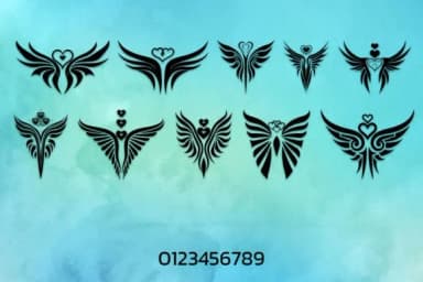 Wonder Wing by MOMAT THIRTYONE — Dingbats Font — thumbnail 4