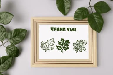 Woodland Leaves by Nongyao — Dingbats Font — thumbnail 7