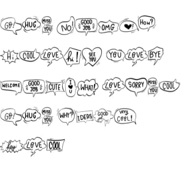 Word by Sirinart — Dingbats Font — thumbnail 8