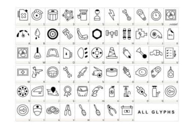 Workshop by YandiDesigns — Dingbats Font — thumbnail 2