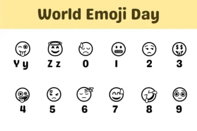 World Emoji Day by Chonada — Dingbats Font — thumbnail 4