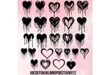 World of Heart by MOMAT THIRTYONE — Dingbats Font — thumbnail 2