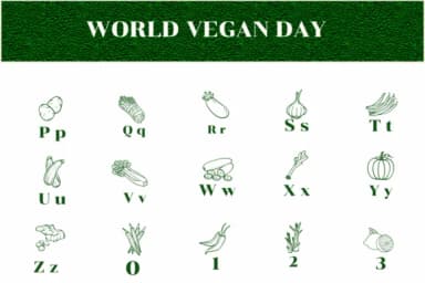 World Vegan Day by Apiwat Type — Dingbats Font — thumbnail 3