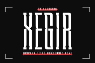 Xegir by twinletter — Slab Serif Font — thumbnail 1