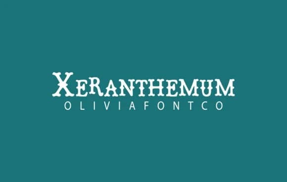 Xeranthemum by OliviaFontCo — Slab Serif Font
