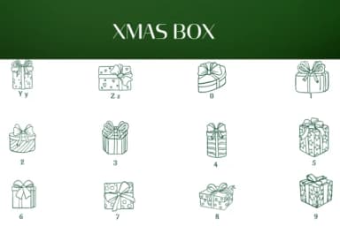 Xmas Box by Heartcraft Atelier — Dingbats Font — thumbnail 4