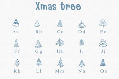 Xmas Tree by Sontaya — Dingbats Font — thumbnail 2